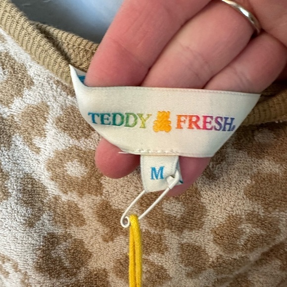 NWT Teddy Fresh Boardwalk terry cloth dress M - Picture 7 of 11